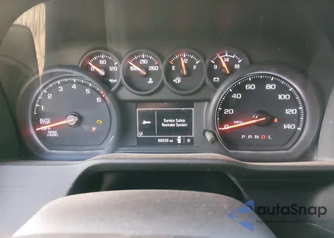 2022 Chevrolet Silverado 1500 Ltd 2Wd Long Bed Wt z USA, uszkodzony, nr VIN 3GCNWAED7NG163205